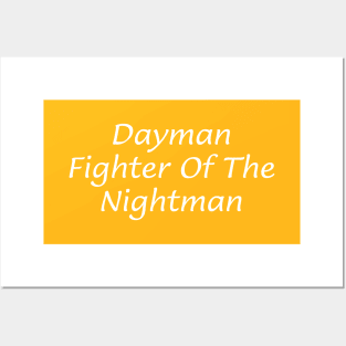 Dayman 002 Posters and Art